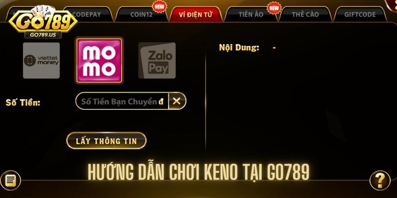 Hướng dẫn chơi Keno ngay, nhận thưởng liền tay