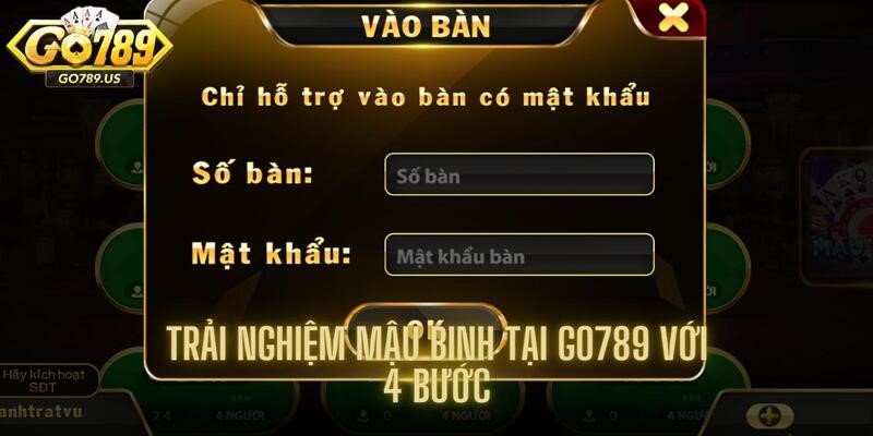 Tham gia cá cược tại Go789 chỉ sau 4 bước cơ bản