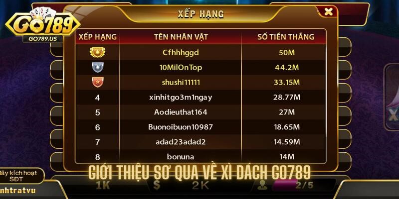 Giới thiệu sơ qua về game bài Xì dách hot hòn họt
